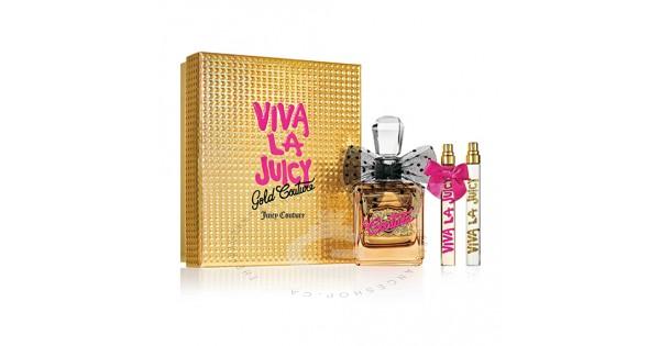 Viva la juicy gold couture perfume gift discount set